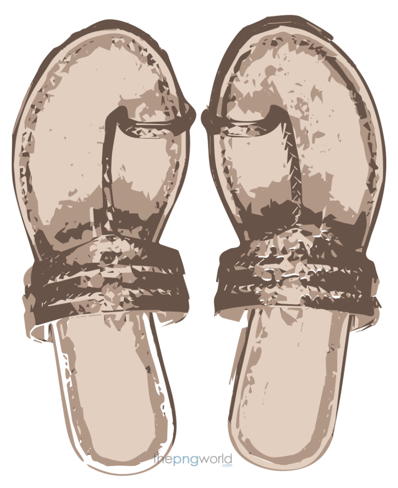 Transparent Slippers PNG Image slippers,kolhapuri,shoes,slippers vector,slippers png,Wedges